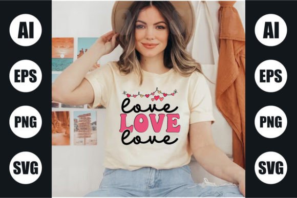 Download Love Valentine's Day T Shirt Design - Shirt design Collection