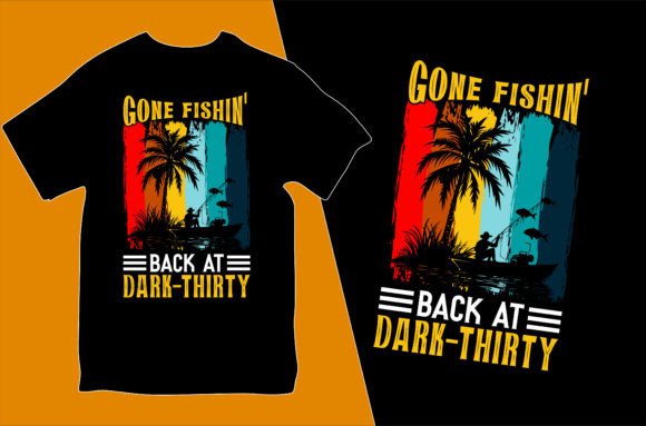 Download Fishing Retro Vintage Tshirt Design - Shirt design Collection