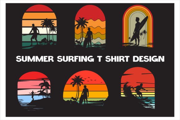Download Summer Surfing T Shirt Design, - Shirt design Collection