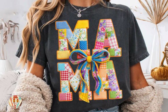 Download Mama Coquette Patchwork Mother Day Shirt - Mother Collection