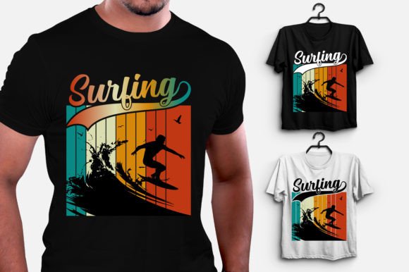 Download Surfing T-Shirt Design - Shirt design Collection