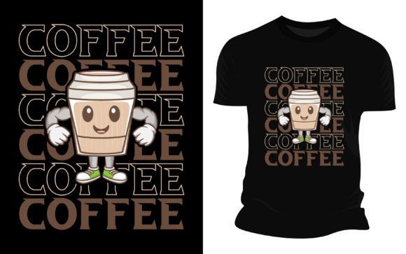 Download Coffee - Vector Graphic T-shirt Design. - Shirt design Collection