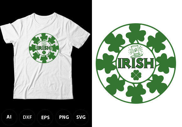 Download Lucky Love T-Shirt Design, Irish Day Tee - Shirt design Collection