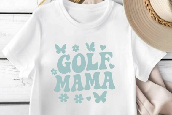 Download Golf Mama Retro Mothers Day T-shirt SVG - Mother Collection