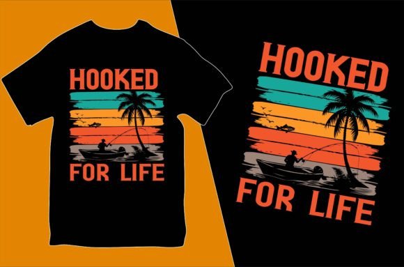 Download Fishing Retro Vintage Tshirt Design - Shirt design Collection