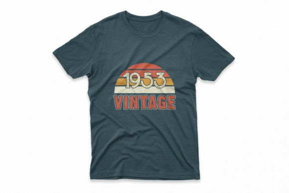 Download 1953 Vintage T-shirt Design - Shirt design Collection