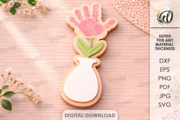 Download 3D Mother's Day Gift Laser Cut - Mother Collection