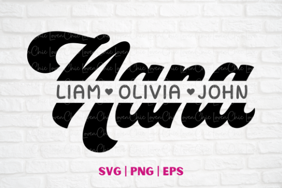 Download Nana Monogram - Mother's Day - Mother Collection