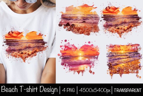 Download Beach T-shirt Designs Bundle - Shirt design Collection